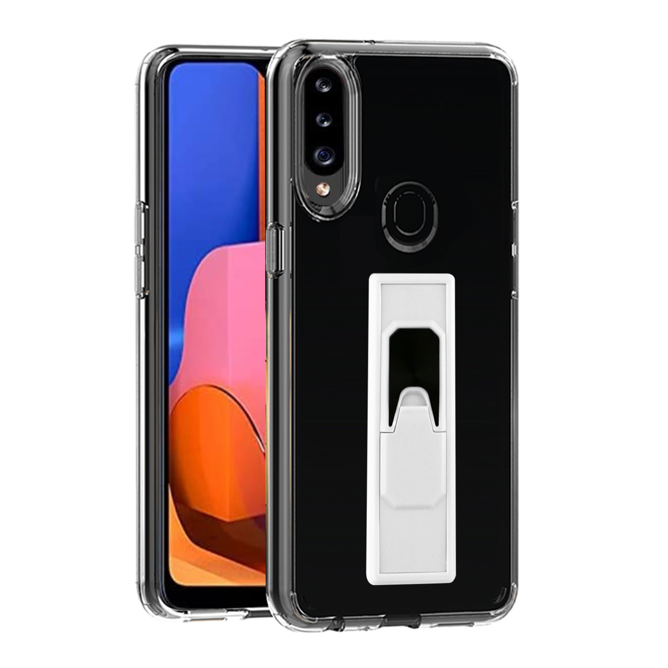 TPU Bumper Shockproof Case With Embedded Coil SAMSUNG GALAXY A20S In Blue